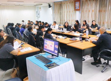 การประชุมชี้แจงผลการจัดชั้นความเข้มแข็งสหกรณ์และกลุ่มเกษตรกร ประจำปี พ. ศ. 2568 และกรอบการประเมินผลจัดชั้นความเข้มแข็งสหกรณ์และกลุ่มเกษตรกร ประจำปี พ.ศ. 2569 ในการนี้นายศิวกร ศรีภักดี สหกรณ์จังหวัดนครศรีธรรมราช พร้อมด้วยบุคลากร ร่วมรับฟังการชี้แจงดังกล่ ... พารามิเตอร์รูปภาพ 9